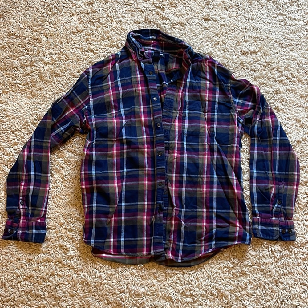Men’s large flannel